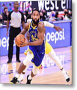 Indiana Pacers V Golden State Warriors Metal Print