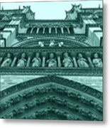 Notre Dame Cathedral - West Facade #2 Metal Print