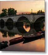 Richmond Bridge Sunset #2 Metal Print