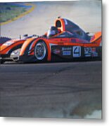 Scca P2 Prototype Race Car #2 Metal Print