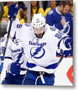 Tampa Bay Lightning V Pittsburgh Penguins - Game Five #2 Metal Print