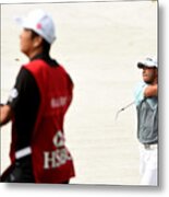 Wgc - Hsbc Champions: Day Two #2 Metal Print