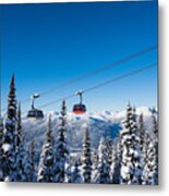 Whistler Ski Resort In Winter #2 Metal Print