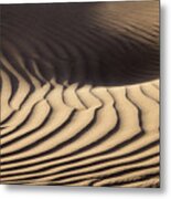Wind Blowing Over Sand Dunes #2 Metal Print