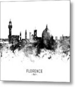 Florence Italy Skyline #20 Metal Print