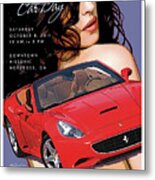 2011 Atlanta Italian Car Day Poster Metal Print