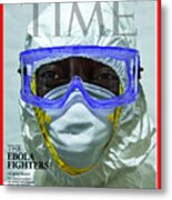 2014 Person Of The Year - The Ebola Fighters, Dr. Jerry Brown Metal Print