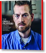 2014 Person Of The Year - The Ebola Fighters, Dr. Kent Brantly Metal Print