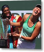 2016 Bnp Paribas Open - Day 14 Metal Print