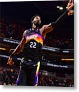 2021 Nba Playoffs - Los Angeles Lakers V Phoenix Suns Metal Print
