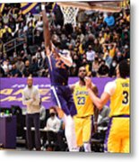2021 Nba Playoffs - Phoenix Suns V Los Angeles Lakers Metal Print