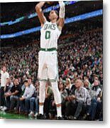 Jayson Tatum #21 Metal Print