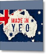 Made In Yeo, Australia #21 Metal Print