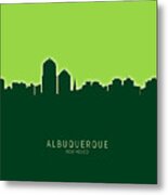 Albuquerque New Mexico Skyline #23 Metal Print