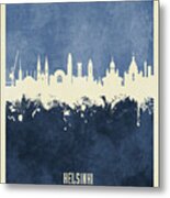 Helsinki Finland Skyline #24 Metal Print