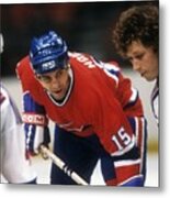 Montreal Canadiens V New York Rangers #25 Metal Print