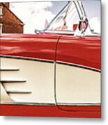 1959 Chevrolet Corvette Convertible #3 Metal Print