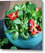 Fresh Corn Salad #3 Metal Print