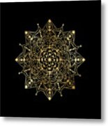 Golden Mandala #3 Metal Print