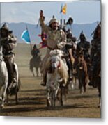 Mongol Hero's  #3 Metal Print