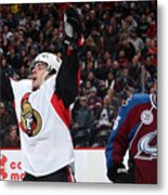 Ottawa Senators V Colorado Avalanche #3 Metal Print