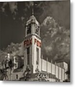 The Historic Fox Theatre Of Bakersfield, California #3 Metal Print