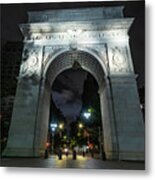 Washington Square Arch The South Face Metal Print