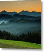 Church Of Saint Thomas At Sunrise #30 Metal Print