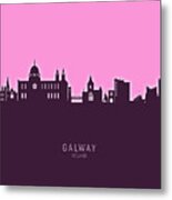 Galway Ireland Skyline #30 Metal Print