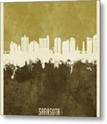 Sarasota Florida Skyline #30 Metal Print