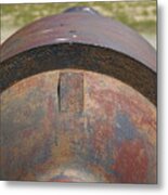 32 Founder Naval Cannon Metal Print