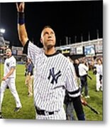 Derek Jeter #33 Metal Print