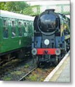 34053 Sir Keith Park Steam Locomotive Metal Print