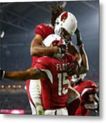 Minnesota Vikings V Arizona Cardinals #38 Metal Print