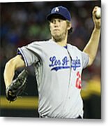 Clayton Kershaw #4 Metal Print