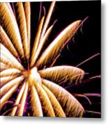 Fireworks In Romeoville, Illinois #4 Metal Print