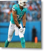 Miami Dolphins V Carolina Panthers #4 Metal Print