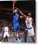 Orlando Magic V New York Knicks #4 Metal Print
