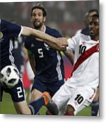 Peru V Scotland -international Friendly #4 Metal Print