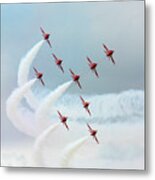 The Red Arrows #4 Metal Print