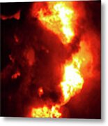 1-07-83-texaco Gasoline Tank Farm Storage Explosion-newark Nj #5 Metal Print