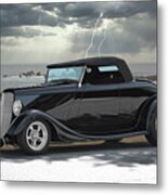 1934 Ford Convertible Coupe #5 Metal Print