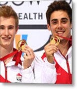 20th Commonwealth Games - Day 9: Diving #5 Metal Print