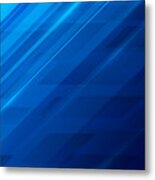 Abstract Blue Background #5 Metal Print