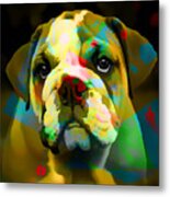 Bulldog #5 Metal Print