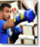 Vasily Lomachenko Media Workout #5 Metal Print