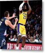 Lebron James #51 Metal Print