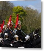 Household Cavalry - Change Of Guards #6 Metal Print