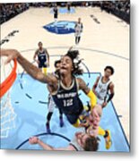 San Antonio Spurs V Memphis Grizzlies #6 Metal Print