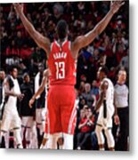 James Harden #60 Metal Print